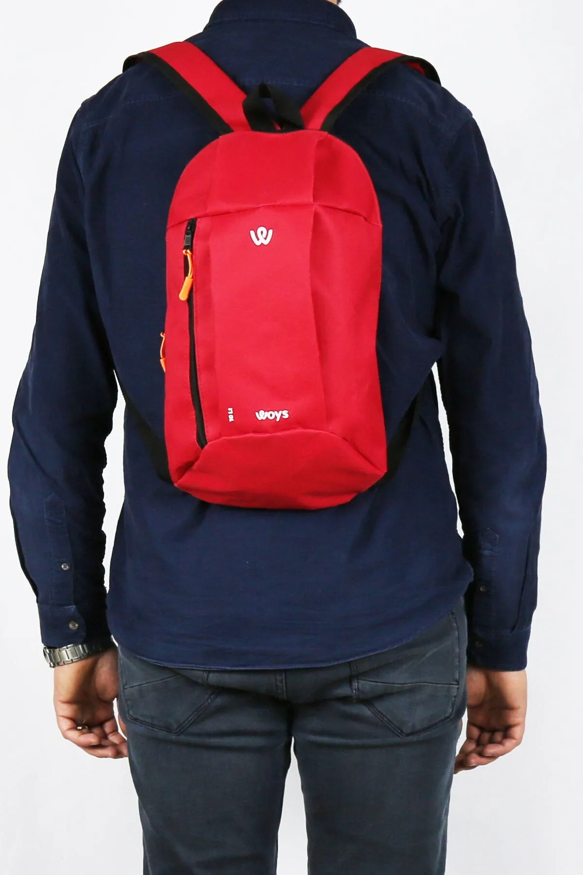 10lt Unisex Camping Cycling Hiking Red Mini Backpack