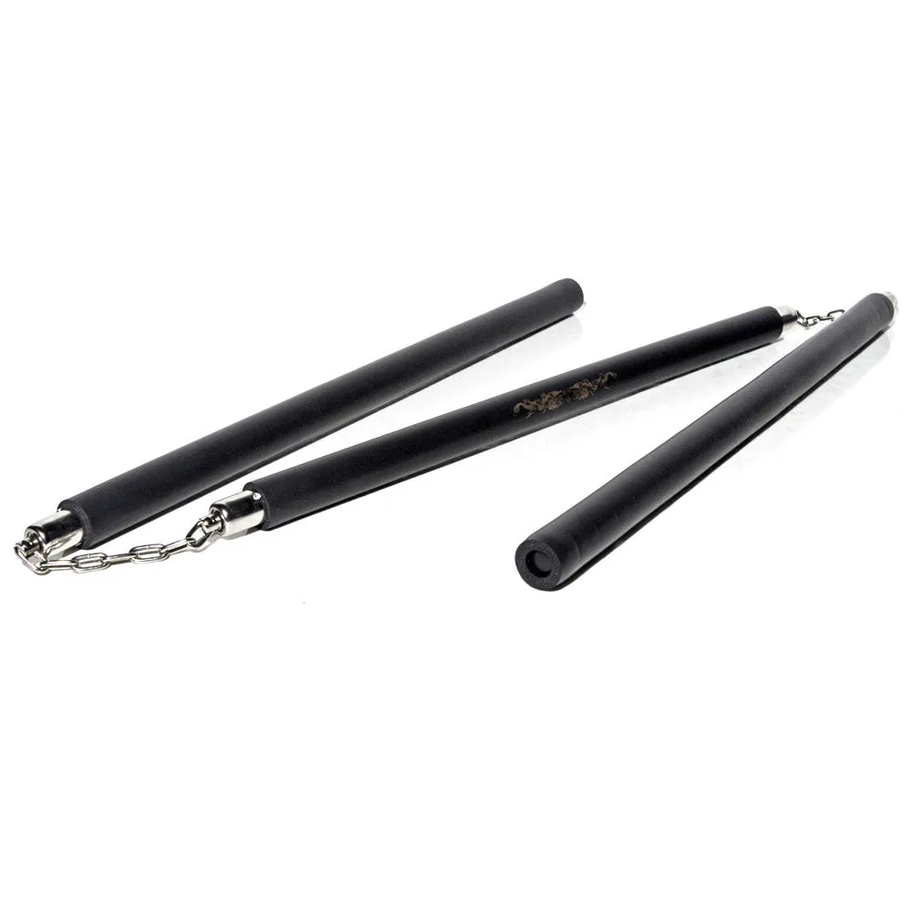 3-Section Black Foam Staff
