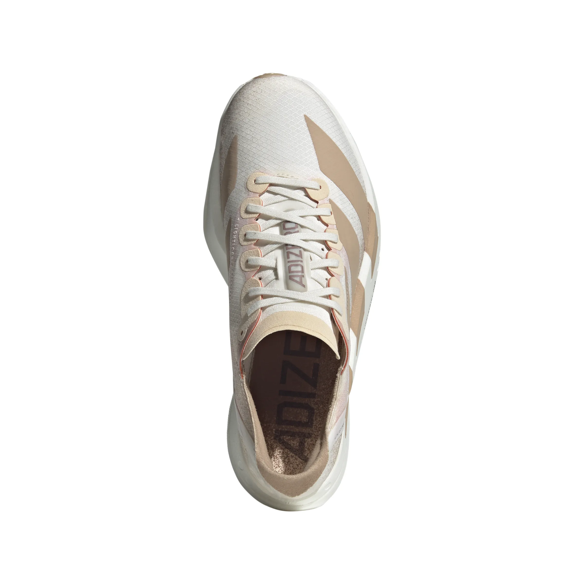 Adidas Adizero Adios Pro 4 Chalk White / Warm Sandstone