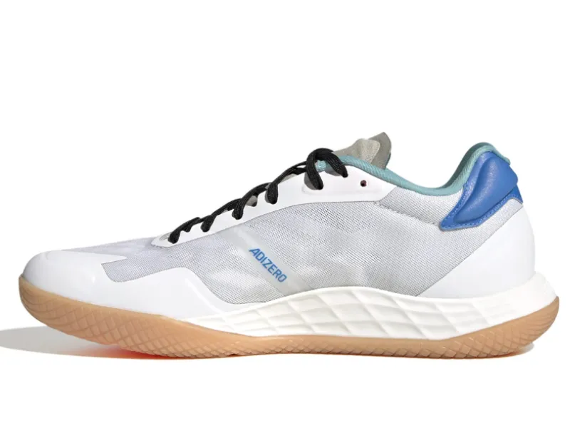Adidas Adizero Fastcourt 2.0 Ladies Indoor Court Shoes (White/Core Black)