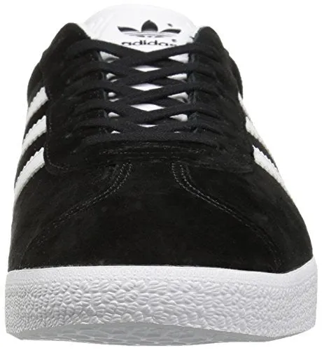 Adidas Originals Men's Gazelle Lace-up Sneaker,Black/White/Gold Met.,9 M US