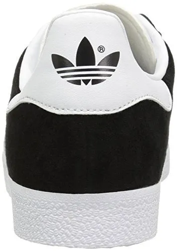 Adidas Originals Men's Gazelle Lace-up Sneaker,Black/White/Gold Met.,9 M US