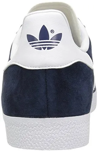Adidas Originals Men's Gazelle Lace-up Sneaker,Collegiate Navy/White/Gold Met.,10 M US