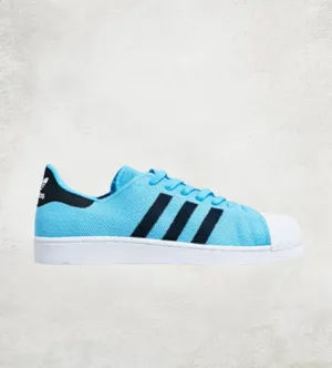 Adidas Superstar Cyan Black