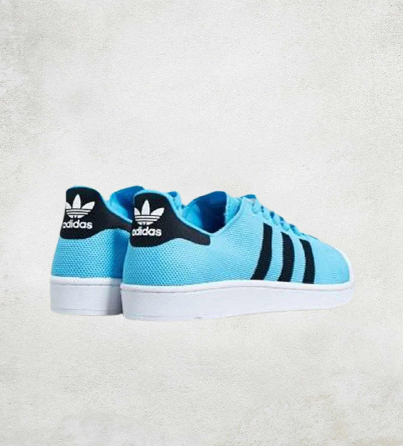 Adidas Superstar Cyan Black