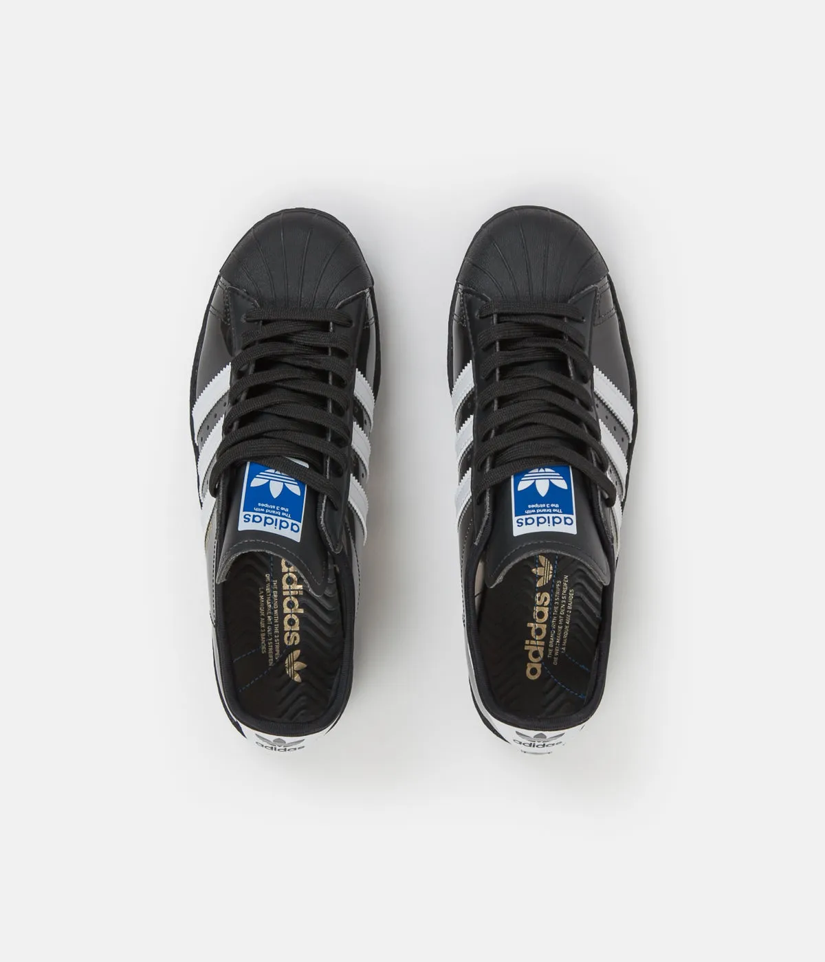 Adidas x Blondey Superstar Shoes - Core Black / FTW White / Core Black