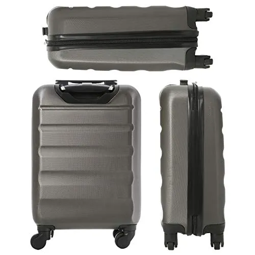 Aerolite 22x14x9” Hard shell Suitcase Spinner Carry On   Under Seat Holdall