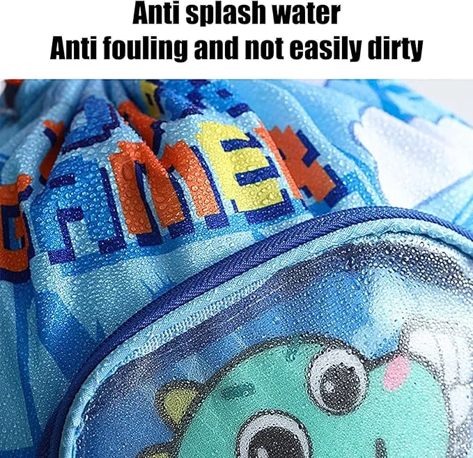 Animal-Themed Kids' Swimming Bag with Shoe Pocket