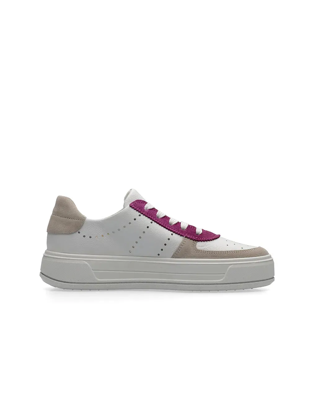 Ara Canberra 12-23007 Lace up Shoes Baby Pink