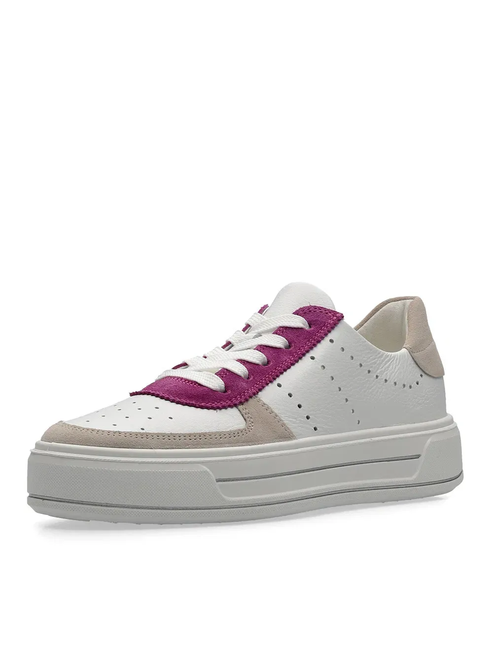 Ara Canberra 12-23007 Lace up Shoes Baby Pink