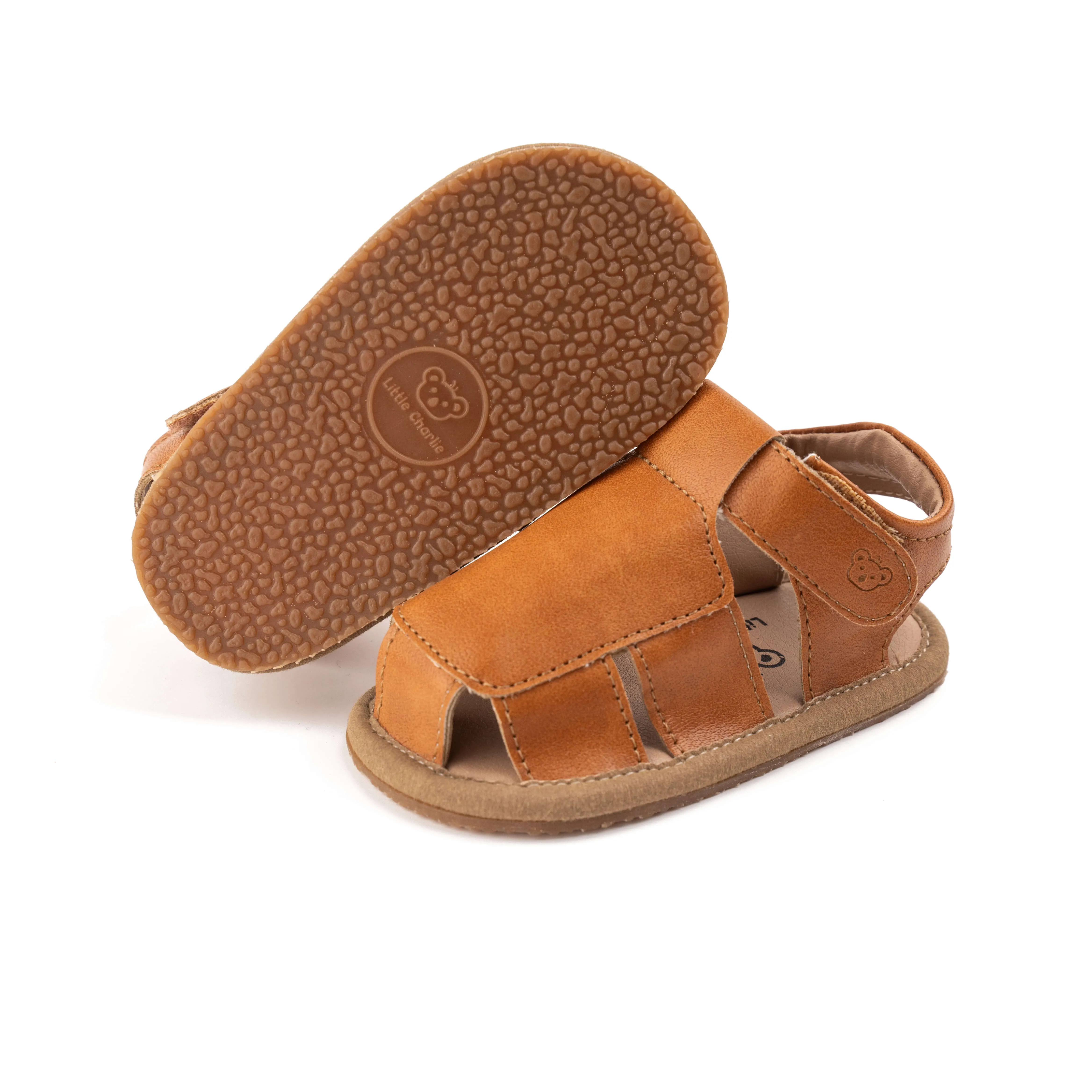 Archie Soft Sole Sandals - Tan