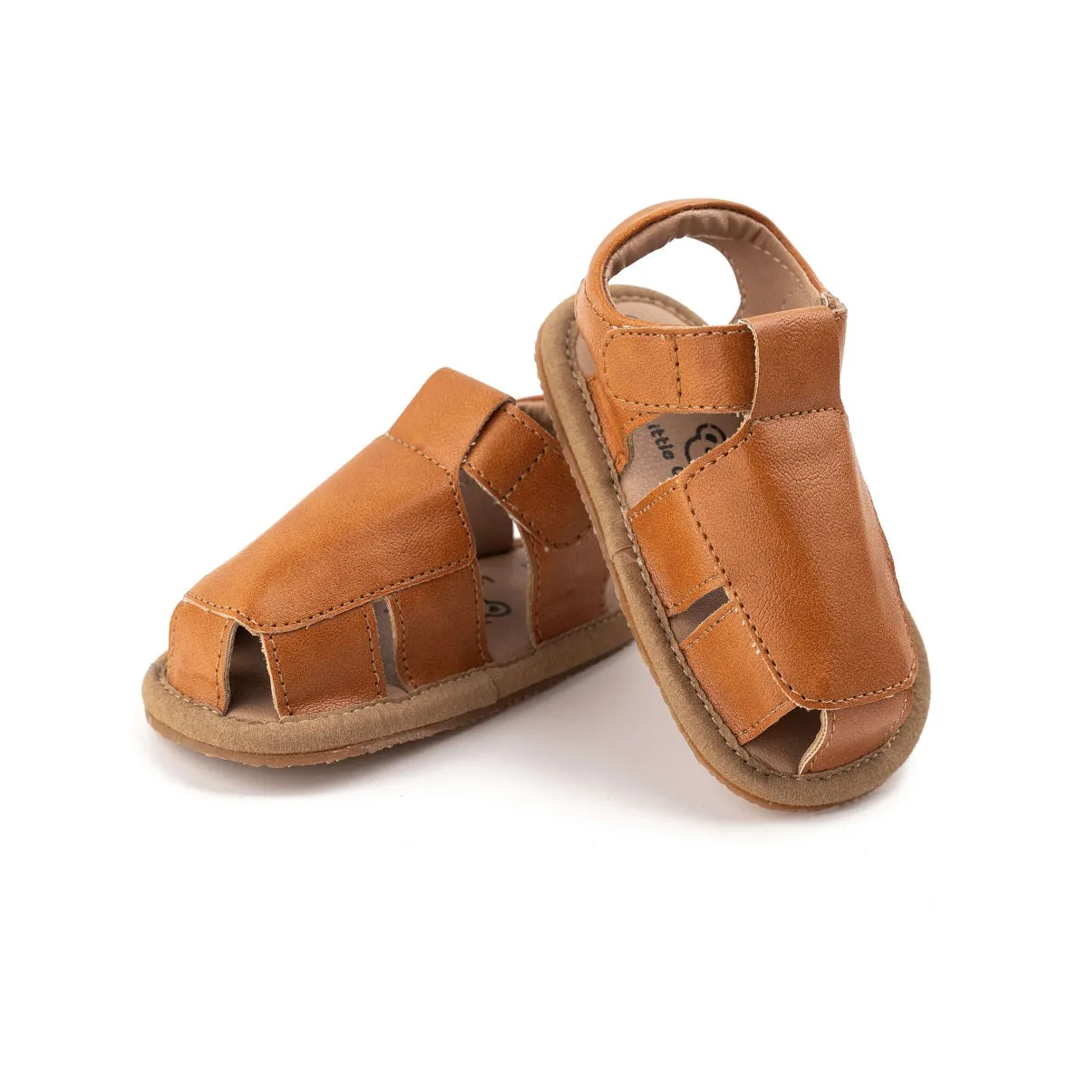 Archie Soft Sole Sandals - Tan