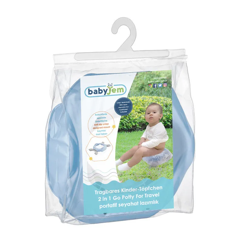Babyjem Portable Baby Potty Seat, 1  Year, Pink, 15 Months 