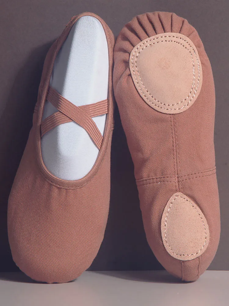 Ballet Summer Soft Sole Training Shoes Morandi Dance Shoes