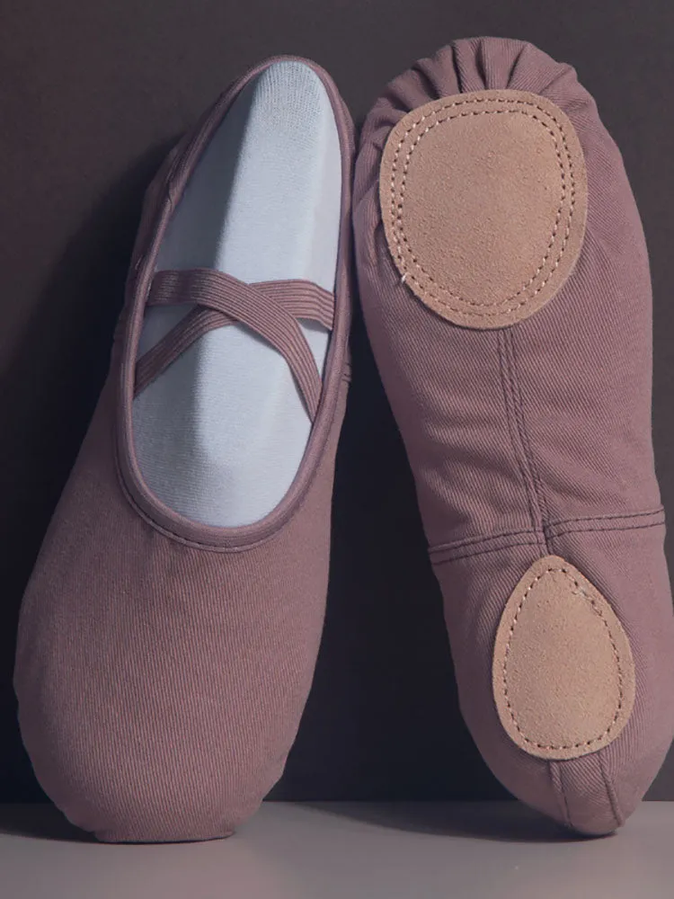Ballet Summer Soft Sole Training Shoes Morandi Dance Shoes