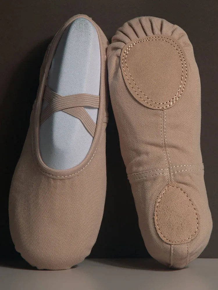 Ballet Summer Soft Sole Training Shoes Morandi Dance Shoes