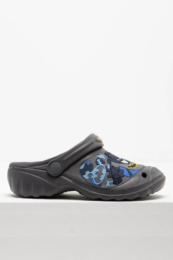 Batman Clog Grey