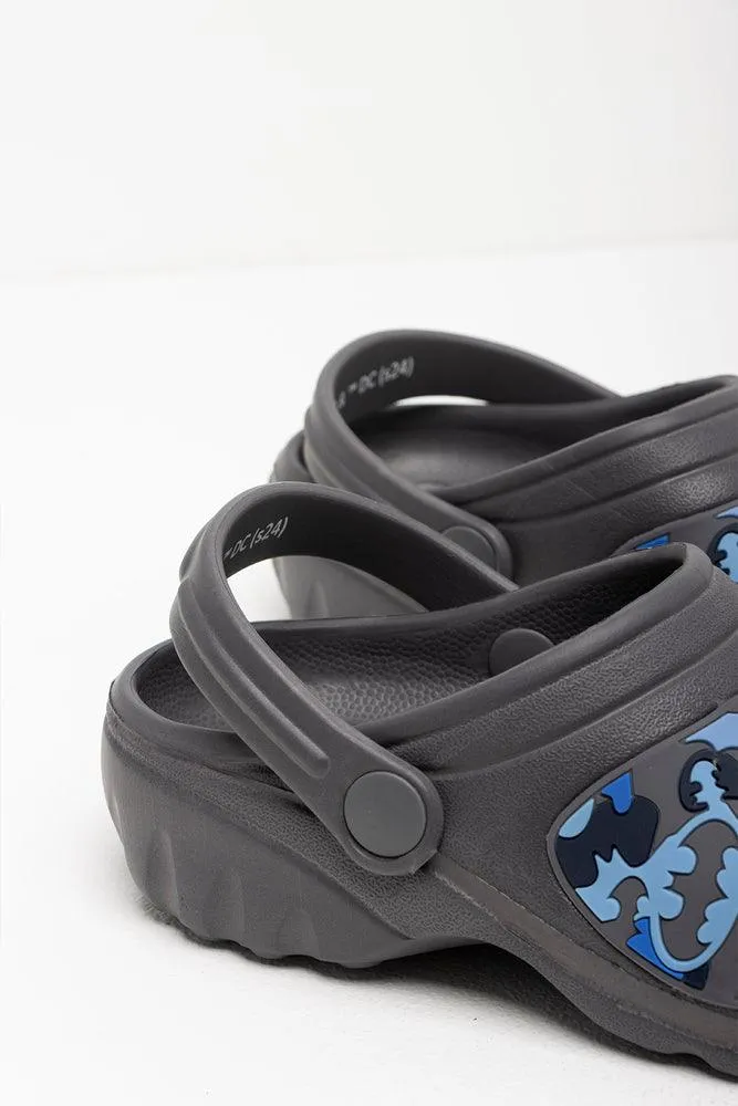 Batman Clog Grey