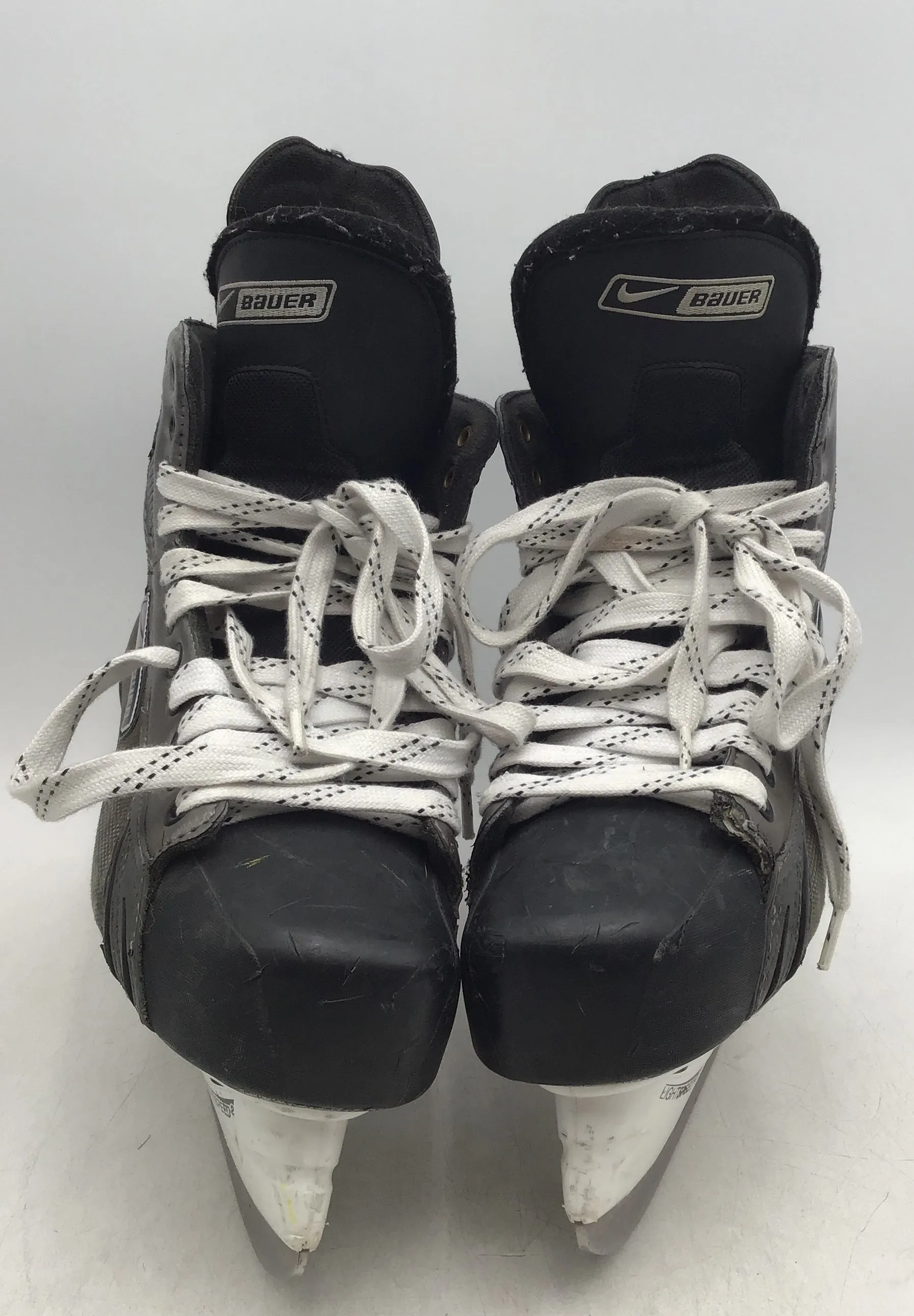 Bauer Men's Supreme ONE55 Black Lace-Up Ice Hockey Skate Shoes - Size 11