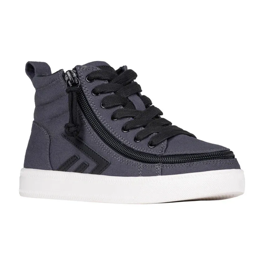 Billy Footwear (Kids) - Charcoal/Black CS Canvas Shoes