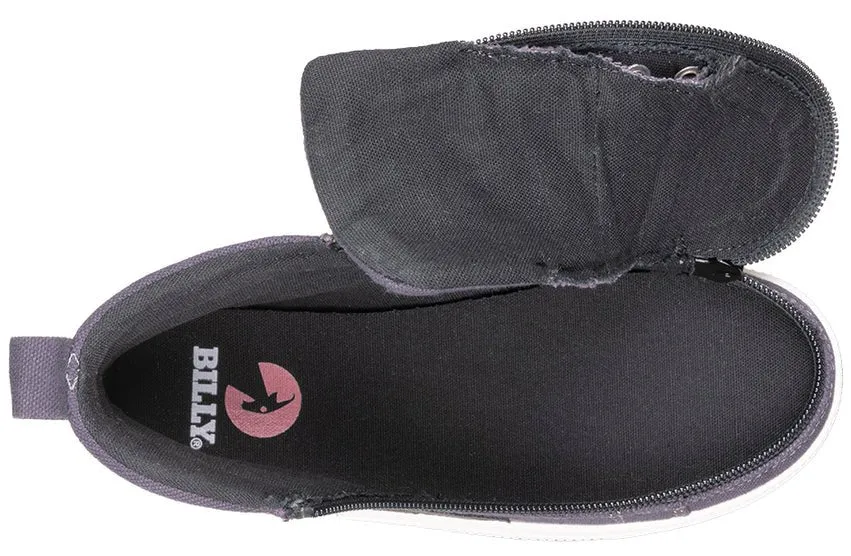Billy Footwear (Kids) - Charcoal/Black CS Canvas Shoes