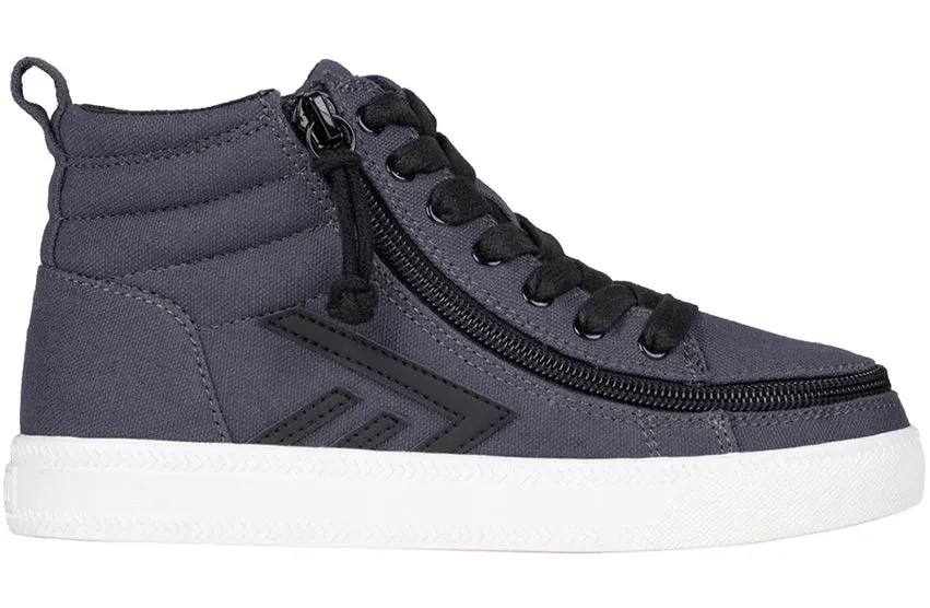 Billy Footwear (Kids) - Charcoal/Black CS Canvas Shoes