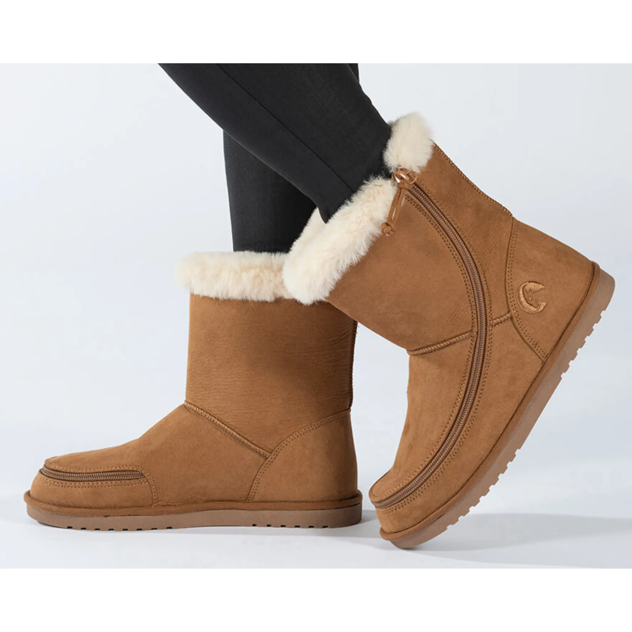 Billy Footwear (Toddlers) - Faux Suede Cosy Boots 2