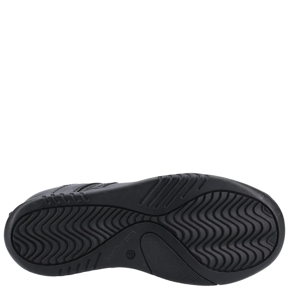 Black Harvey Senior School Shoes