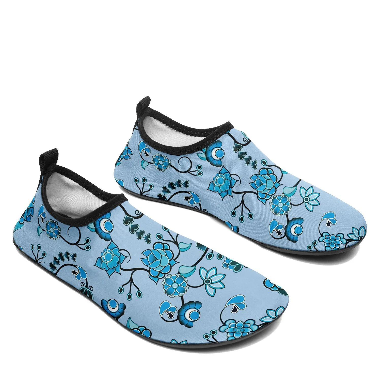 Blue Floral Amour Sockamoccs