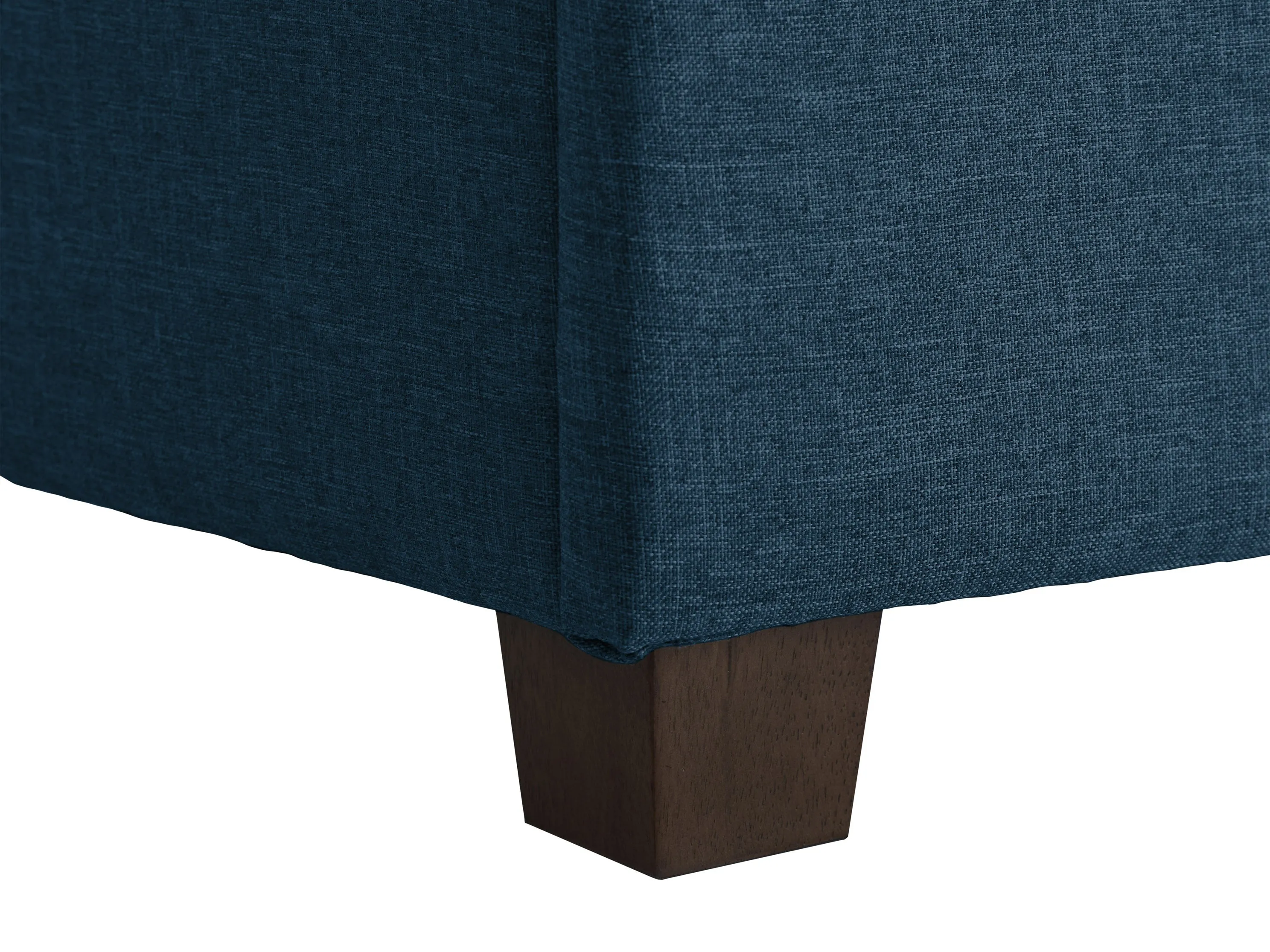 Blue Large Storage Ottoman