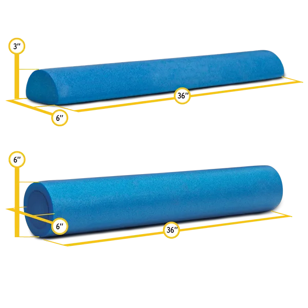 Body Solid 36" Full Round Foam Roller BSTFR36F