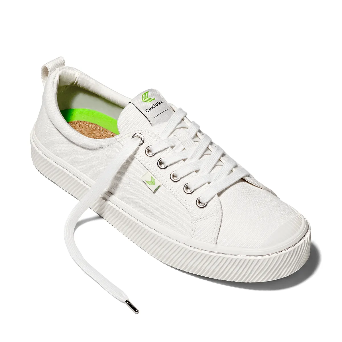 CARIUMA OCA Low Off-White Canvas Sneaker Women