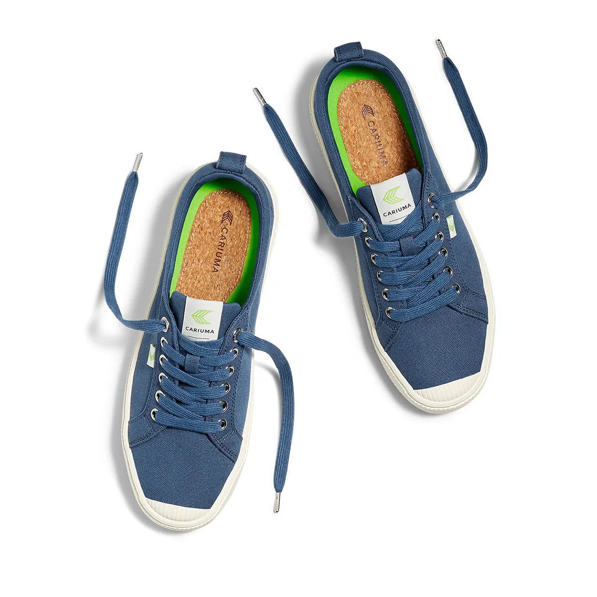 CARIUMA OCA LOW Shadow Blue Canvas Sneaker Women