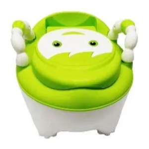 Cartoon Theme Potty Trainer Seat | Green