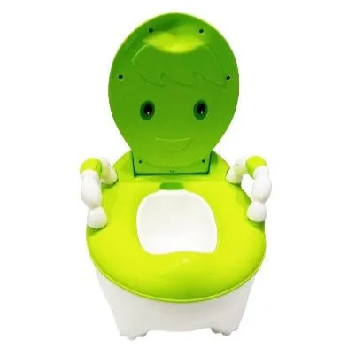 Cartoon Theme Potty Trainer Seat | Green