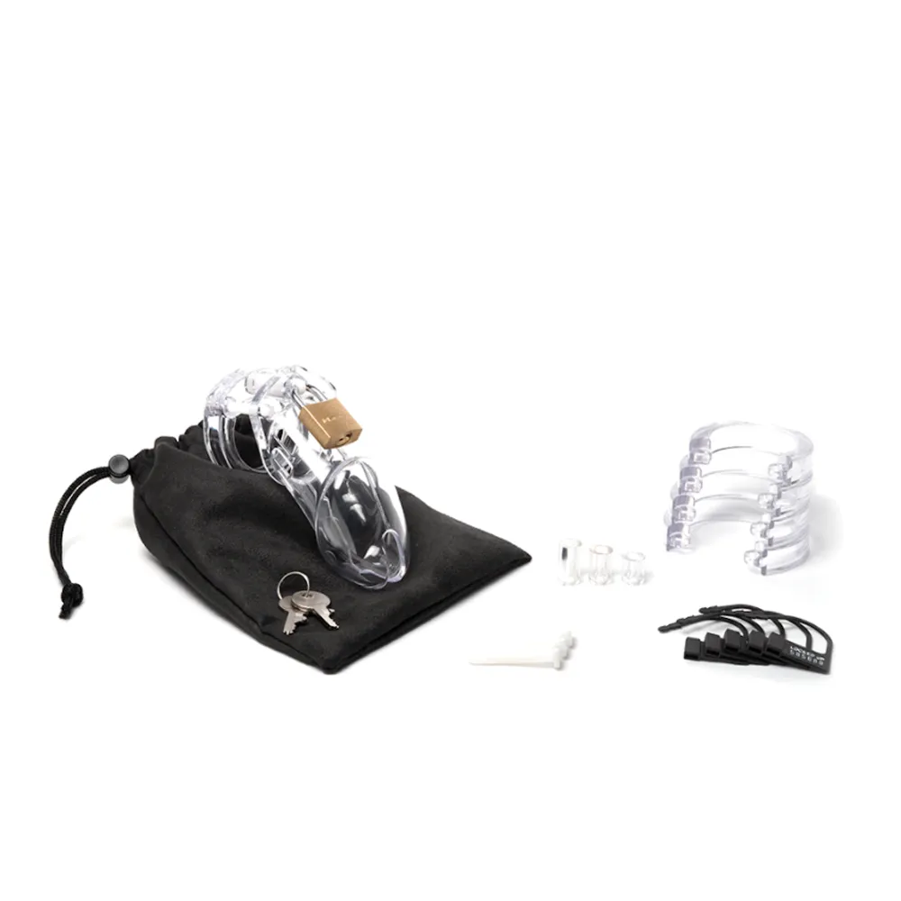 CB-6000 Cock Cage Kit - Clear