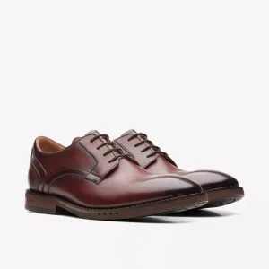 Clarks  Burgundy Shoes