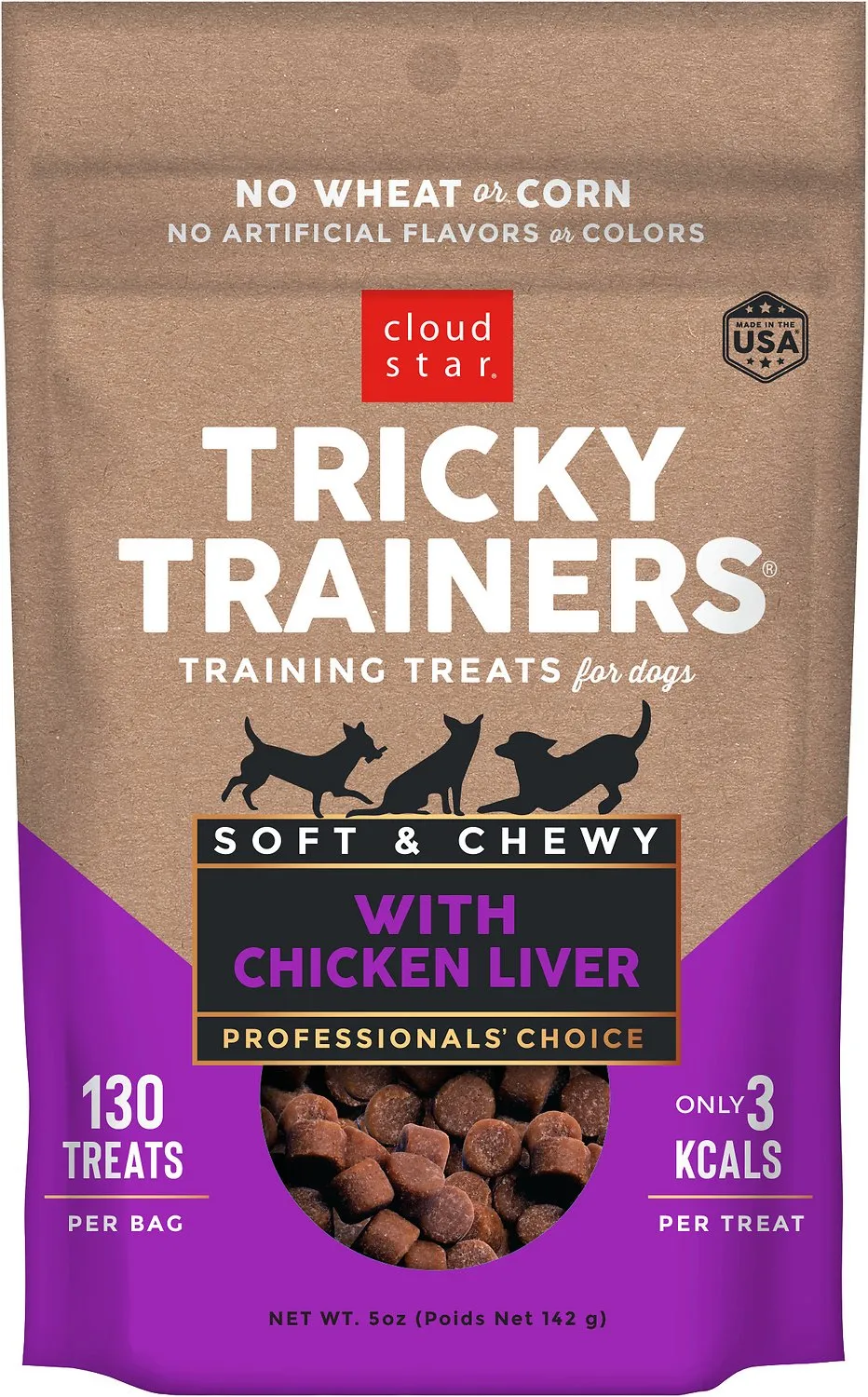 Cloud Star Tricky Trainers Chewy Liver