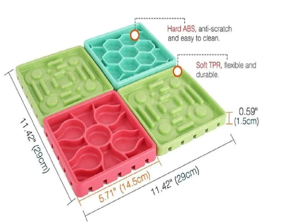 Combo Maze Lick Pad and Slow Feeder