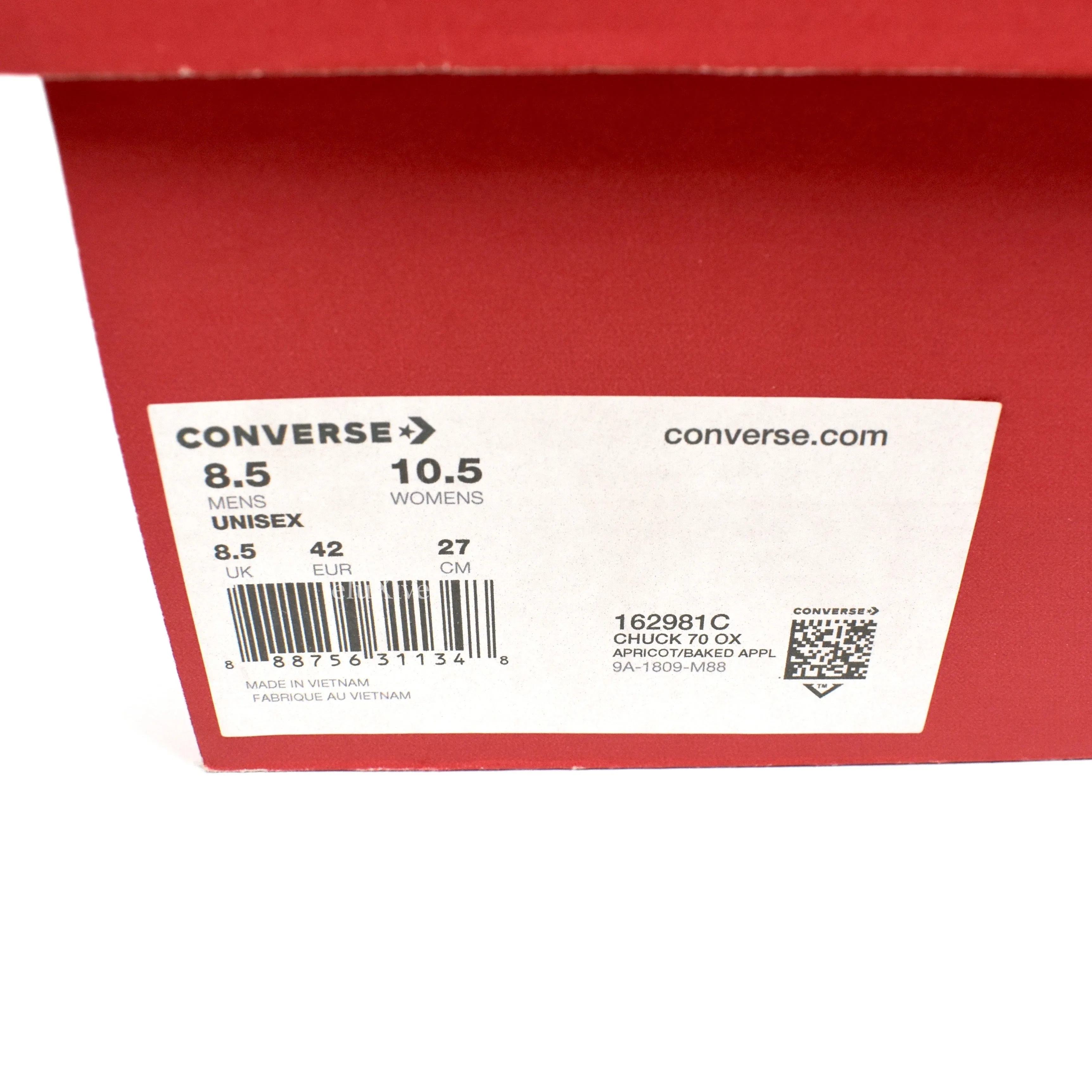 Converse x Undefeated - Chuck 70 OX Chenille 'Varsity Jacket'