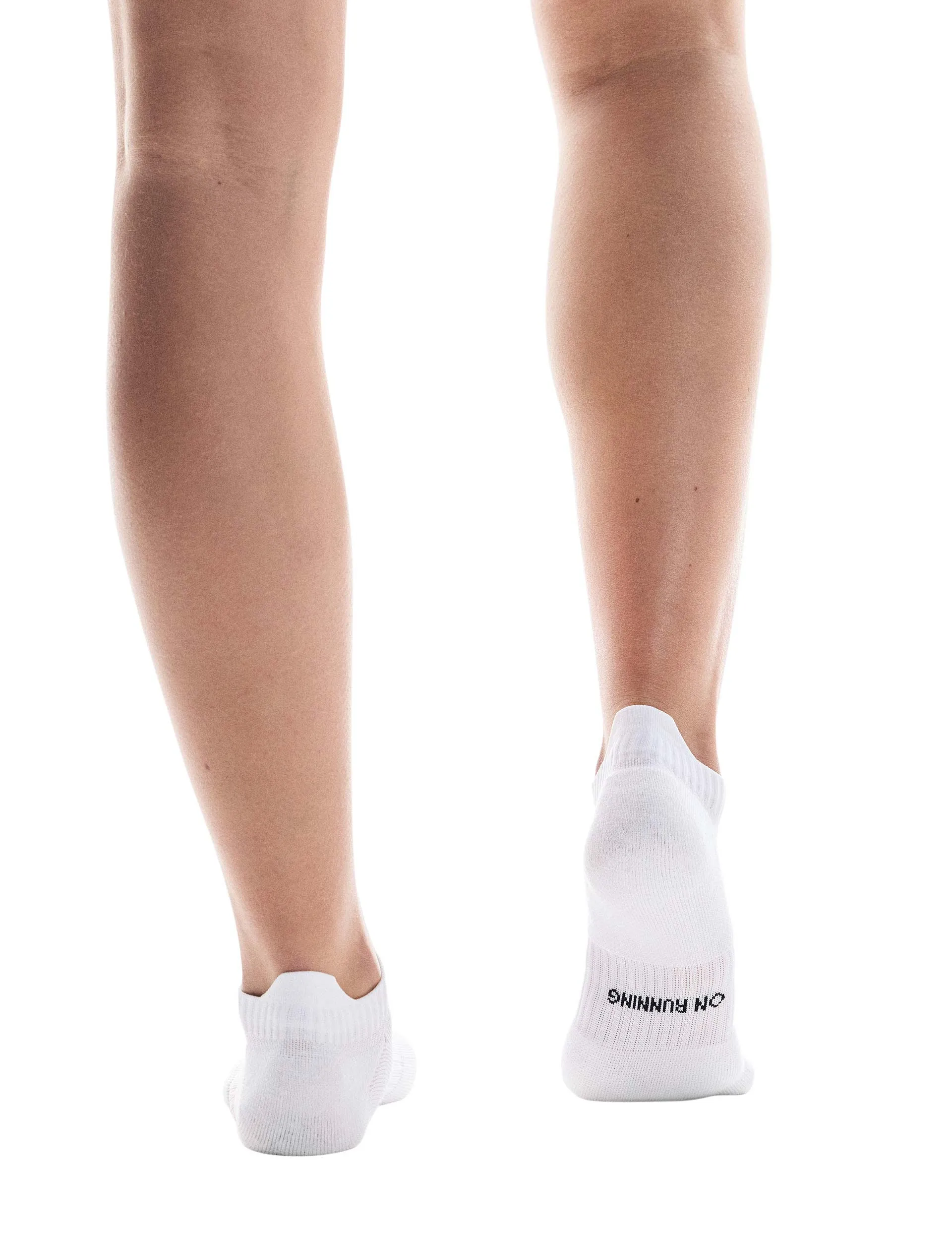 Core Run Sock Low 2P - White