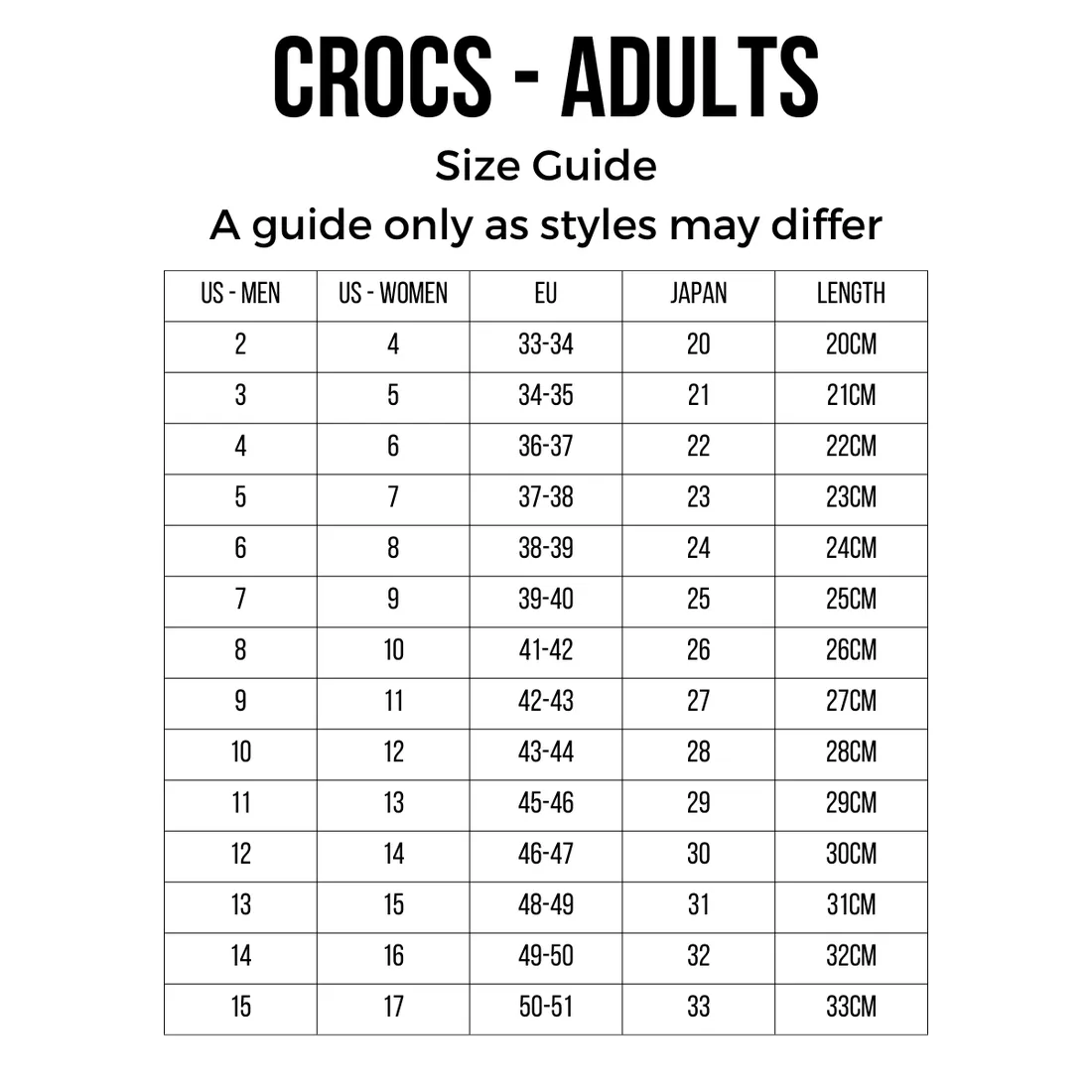 Crocs - Classic Clog Jewel Black Adults womens