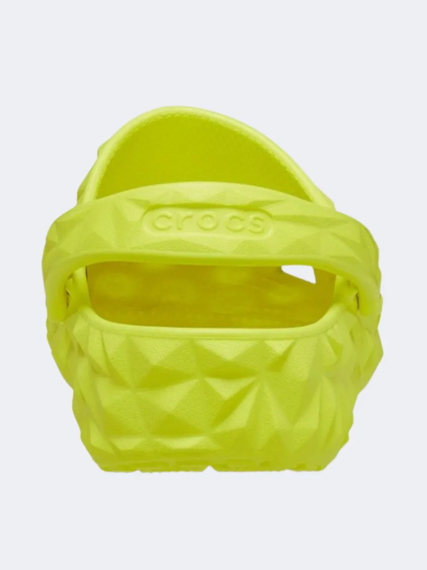 Crocs Classic Geometric Clog Unisex Lifestyle Slippers Acidity