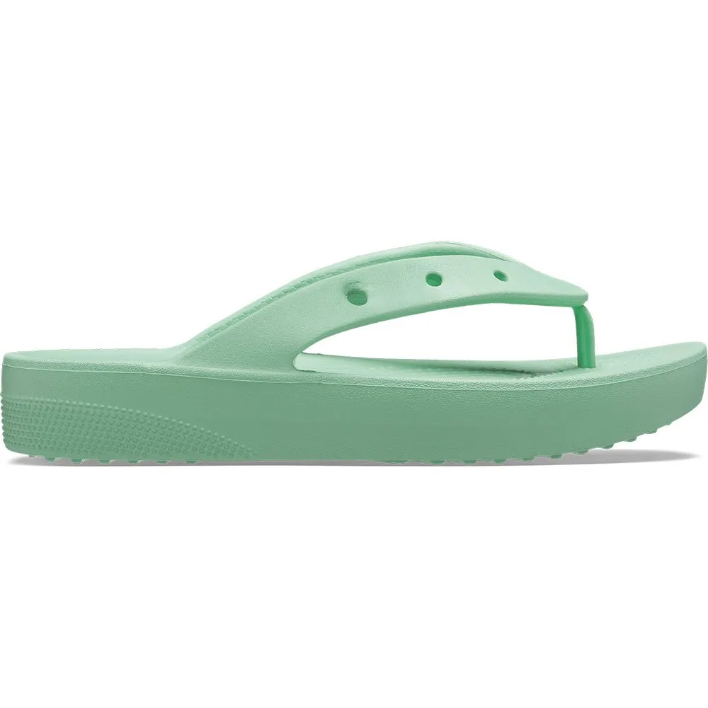 CROCS  Classic Platform  Flip - Jade Stone