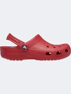 Crocs Classic Unisex Lifestyle Slippers Varsity Red