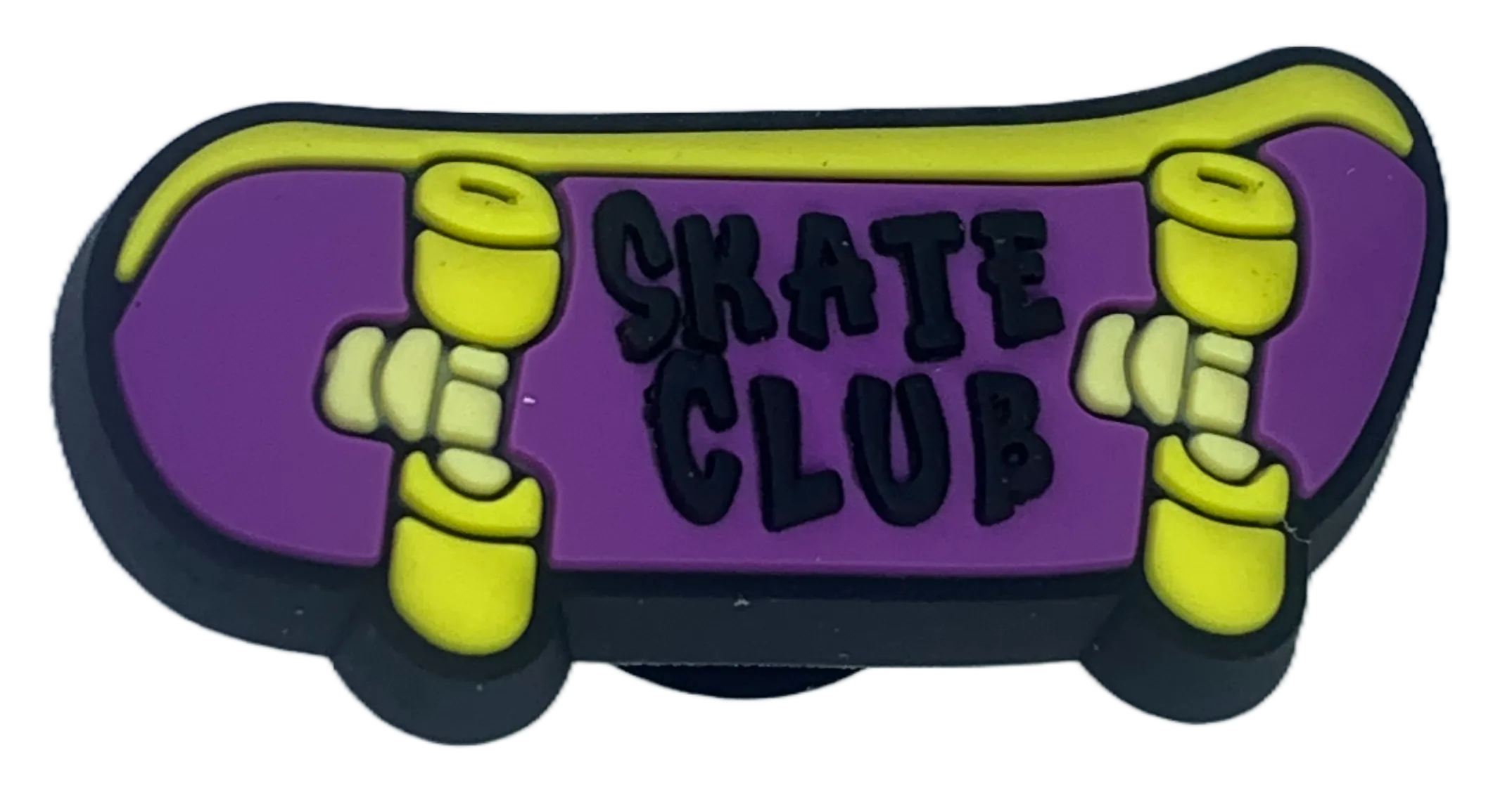Crocs Jibbitz Skateboard "Skate Club" Charm