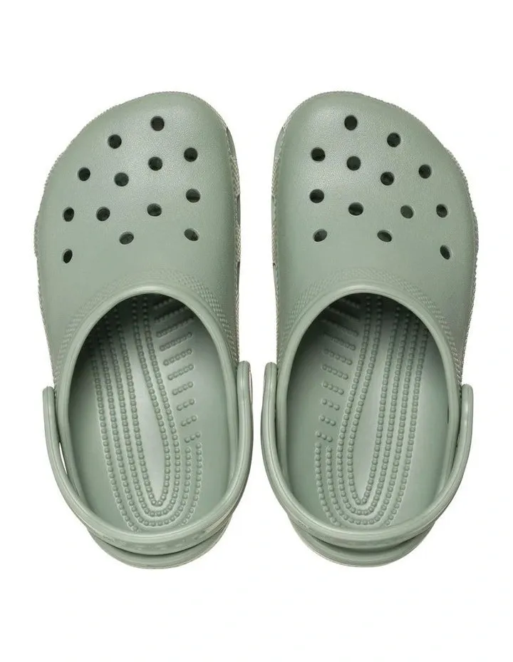 Crocs Kids' Classic Clog - Moss