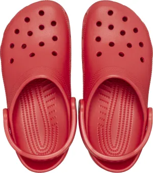Crocs Kids' Classic Clog - Varsity Red