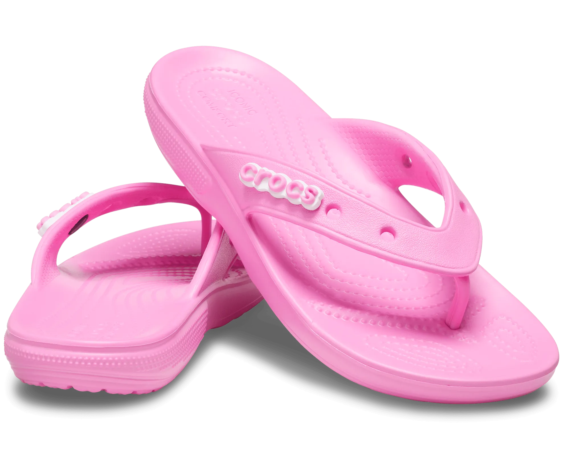 Crocs Unisex Classic Flip Flop - Taffy Pink