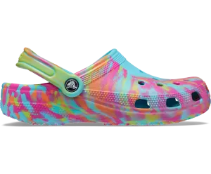 Crocs Unisex Classic Marbled Clog - Neptune